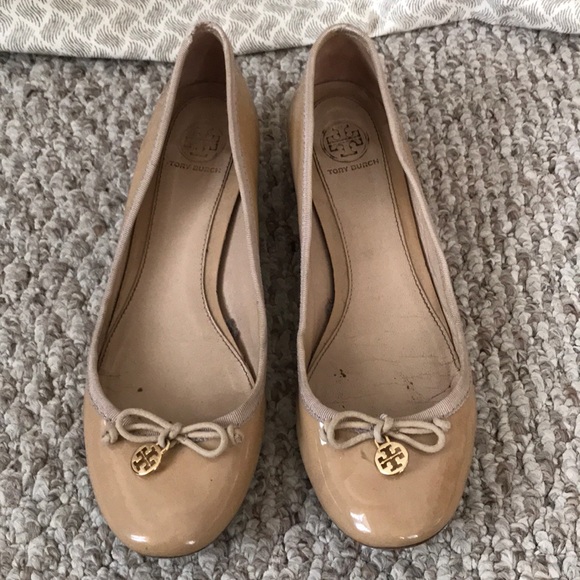 tory burch low heel shoes